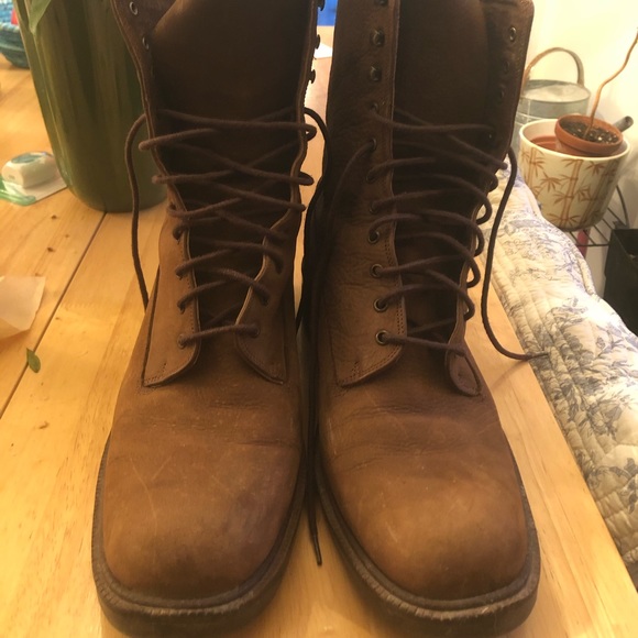 GUESS lace-up Booties 9.5 - Picture 3 of 7